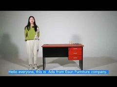 โต๊ะสำนักงานทันสมัยโต๊ะคอมพิวเตอร์พร้อมลิ้นชักสำหรับโฮมออฟฟิศ OEM ODM