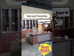 โต๊ะสำนักงานทันสมัยโต๊ะคอมพิวเตอร์พร้อมลิ้นชักสำหรับโฮมออฟฟิศ OEM ODM