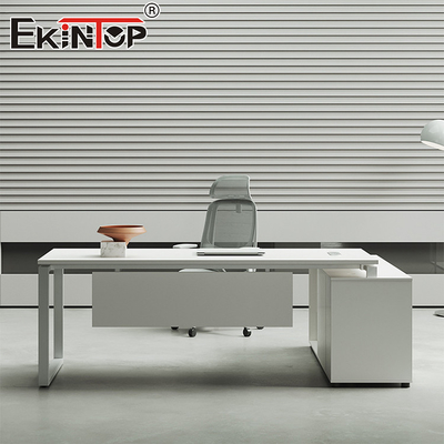 โต๊ะทำงานสไตล์โมเดิร์นพร้อมตู้ข้างสุดเก๋ All Modern Desk