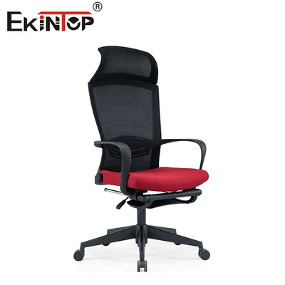 Mesh Rotating Ergonomic Computer ห้องทํางานหมุนกับล้อ ฐานไนลอนแข็งแรง