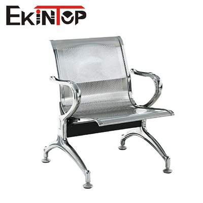 เก้าอี้รับแขกเหล็ก Ekintop ที่นั่งเดี่ยวสำหรับร้านเสริมสวย