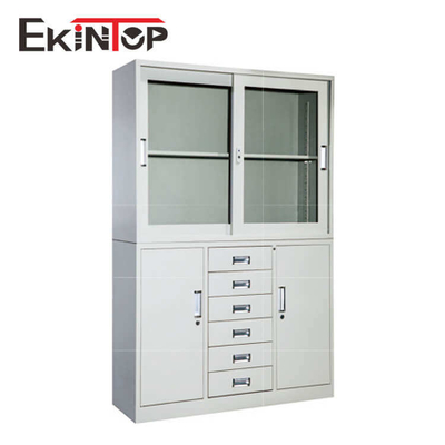 ตู้เก็บของสำนักงานโลหะกันน้ำที่ทันสมัย ​​OEM ทนต่อการขีดข่วน