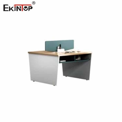 Ekintop เวิร์กสเตชันกุฏิสมัยใหม่ 2 การเย็บแบบไม่มีรอยต่อสีสำหรับ สำนักงาน