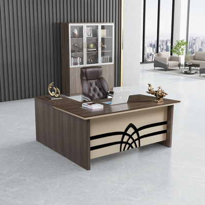 Ekintop คอมพิวเตอร์โต๊ะทำงานและเก้าอี้สำหรับ CEO ผู้จัดการ เจ้านาย 1600mm Width