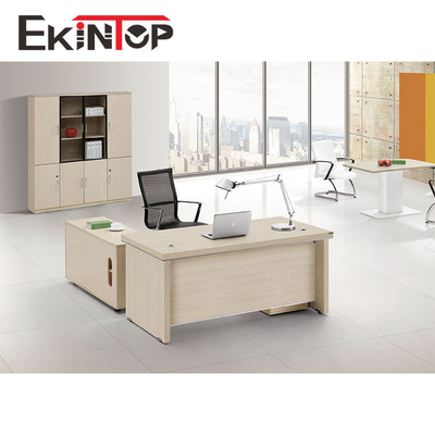 โต๊ะผู้บริหารไม้เมลามีนสำหรับโฮมออฟฟิศ CEO เจ้านาย