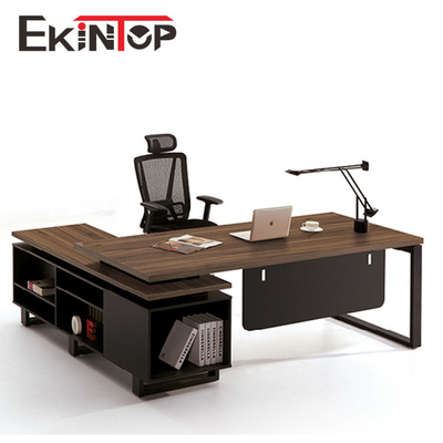 สำนักงานworks Modern Executive สำนักงาน Desk วัสดุ MDF สำหรับ CEO ผู้จัดการ