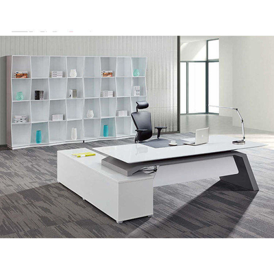 Ekintop میز اداری به سبک مدرن สำหรับ CEO เจ้านาย Study Work สำนักงาน
