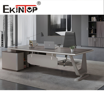 CEO Director Manager โต๊ะทำงานสไตล์โมเดิร์น Executive Office Desk Furniture
