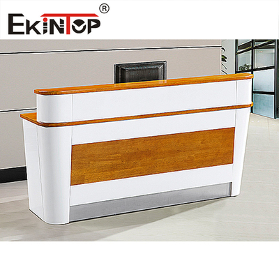 Modern สำนักงาน Reception Table มัลติฟังก์ชั่นโมดูลาร์สำหรับโฮมออฟฟิศ