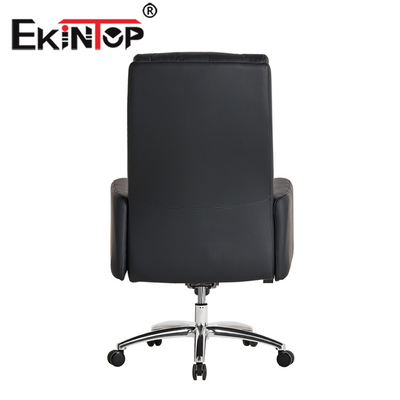 ผู้ผลิตในจีน เก้าอี้หนังหมุนได้สบาย Boss Office Executive Office PU Chair