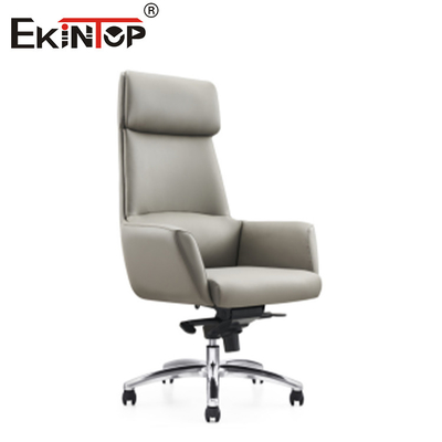 ที่กําหนดเองสํานักงาน Ergonomic PU โต๊ะหนัง โต๊ะทํางานคอมพิวเตอร์