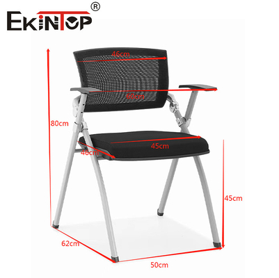 เก้าอี้ห้องฝึกหัดเครือเหล็กด้วยเครือดํา Backrest หมอนฟองพับ