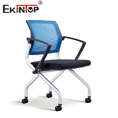 Multi Color Stacking Student Office Chair Mesh Fabric การอบรมการประชุมแบบพับ