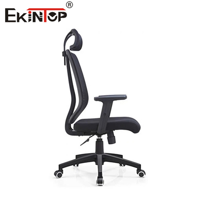 หลังสูง รองรับกระดูกสันหลัง เก้าอี้สํานักงาน Ergonomic Fabric Mesh Swivel