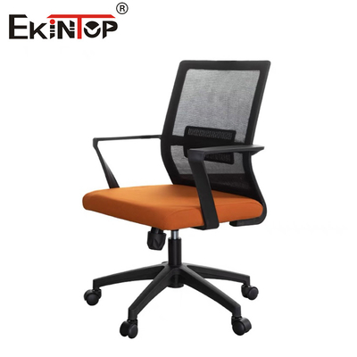 ปรับปรุงเก้าอี้สํานักงาน หายใจผ้า Mesh ปรับได้ Headrest กลางหลัง