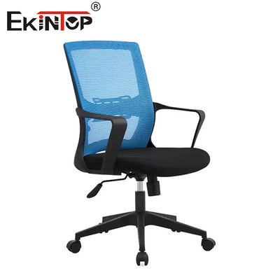 ODM Chrome Armrest Mesh เก้าอี้สํานักงานที่มีฟังก์ชันหมุน
