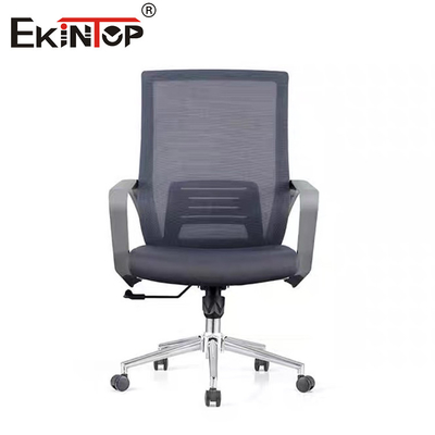 หลังกลางสะดวกสบาย Mesh Backrest เก้าอี้สํานักงาน Memory Foam Seat Cushion