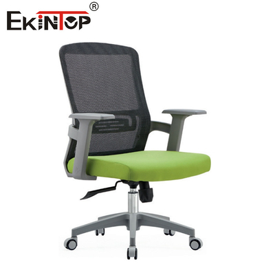 ODM เก้าอี้สํานักงานสีเทา Mesh กับ 3D armrests ปรับความสูง