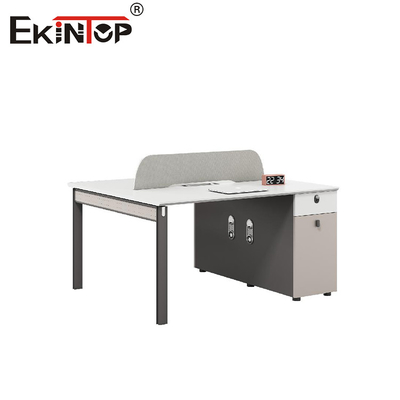 โมเดิร์นสไตล์ Workstation กับ Screen Divider เท้าโลหะ