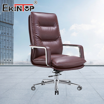 เป็นมิตรกับสิ่งแวดล้อมสบาย CEO Boss Comfort เก้าอี้สำนักงานหนังเก้าอี้สำนักงานคุณภาพ