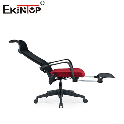 Mesh Rotating Ergonomic Computer ห้องทํางานหมุนกับล้อ ฐานไนลอนแข็งแรง