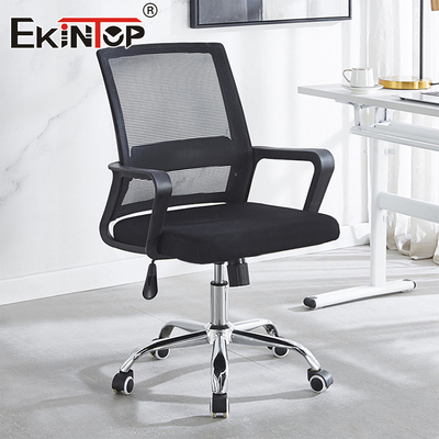 4D Armrest หัวหน้าหมุนหลังสูง Full Mesh ประธานบริหารที่แข็งแรง