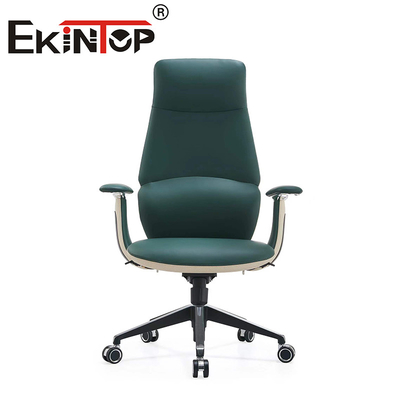 ประธานบริหาร PU หนัง Ergonomic โรงงานในบ้าน เก้าอี้ประชุม เก้าอี้สํานักงานที่แข็งแกร่ง