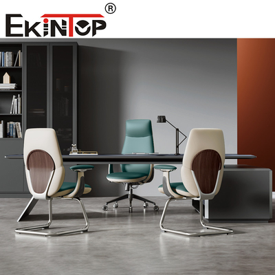 เฟอร์นิเจอร์สํานักงานที่สะดวกสบาย เก้าอี้สํานักงาน Ergonomic Executive Chair เก้าอี้สโมสรหนัง