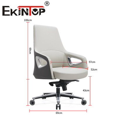 ประธานบริหาร Ergonomic Swivel โมเดิร์น ผู้จัดการที่นั่งสํานักงาน
