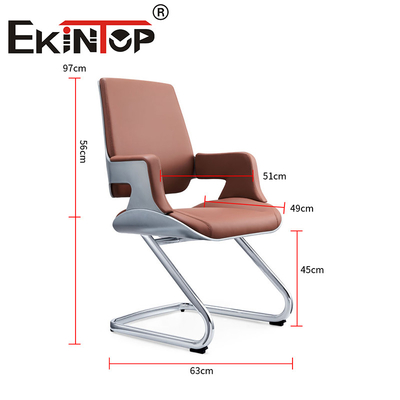 โครงการใหม่สํานักงาน Pu เก้าอี้หนัง เก้าอี้ ergonomic เก้าอี้หนัง Vegan