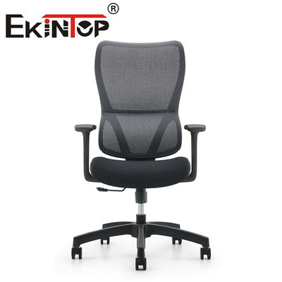 เก้าอี้เออร์กอนอมิค โรงงานหมุน 3D ฟังก์ชัน Armrest Mesh Chair Mesh โรงงาน