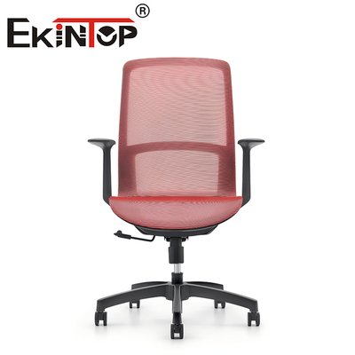 การประชุม Comfort Conference Mesh Swivel Chair Design การหมุนเฟอร์นิเจอร์ที่ทันสมัยตาข่ายหลังเก้าอี้