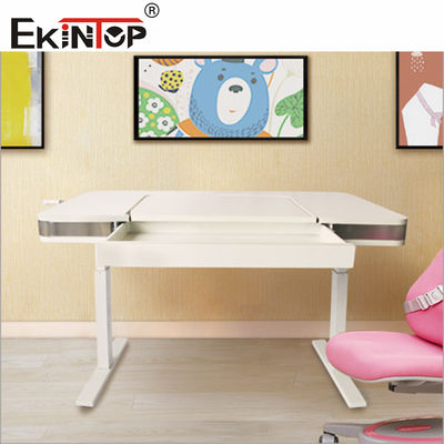 คุณภาพดี ไฟฟ้า ปรับความสูง เตียงโต๊ะสํานักงาน ergonomic สํานักงานบ้านการศึกษาแบบจําลอง