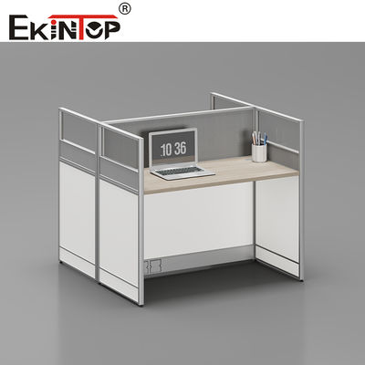 Ekintop เฟอร์นิเจอร์สํานักงานที่ทันสมัย Custom Modular Staff Cubicle Partition โต๊ะทํางาน