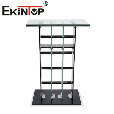 แท่นเทศน์ Ekintop Podium สำหรับโบสถ์ แท่นเทศน์โปร่งใส กล่องกระดาษแข็ง โรงเรียน เฟอร์นิเจอร์เชิงพาณิชย์ แท่นเทศน์