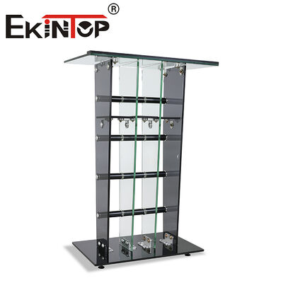 แท่นเทศน์ Ekintop Podium สำหรับโบสถ์ แท่นเทศน์โปร่งใส กล่องกระดาษแข็ง โรงเรียน เฟอร์นิเจอร์เชิงพาณิชย์ แท่นเทศน์