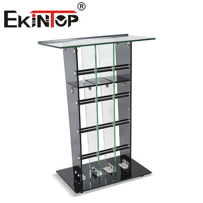 แท่นเทศน์ Ekintop Podium สำหรับโบสถ์ แท่นเทศน์โปร่งใส กล่องกระดาษแข็ง โรงเรียน เฟอร์นิเจอร์เชิงพาณิชย์ แท่นเทศน์