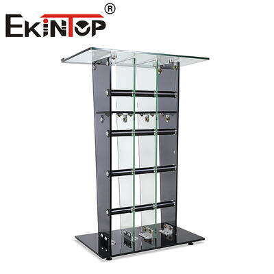 แท่นเทศน์ Ekintop Podium สำหรับโบสถ์ แท่นเทศน์โปร่งใส กล่องกระดาษแข็ง โรงเรียน เฟอร์นิเจอร์เชิงพาณิชย์ แท่นเทศน์