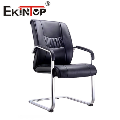 เก้าอี้หนัง PU สีดำ ปรับความสูงได้ Executive Boss Office Chair